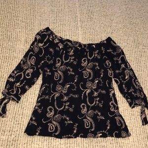 Off-the-Shoulder Blouse